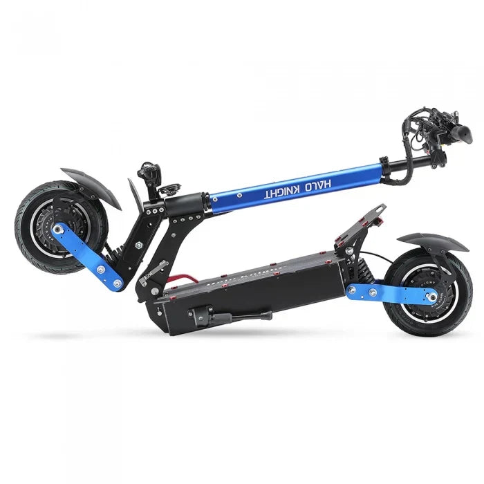 Hulajnoga elektryczna Halo Knight T108 10-calowe opony drogowe, silnik 1000W*2, maks. prędkość 65km/h - Czarny