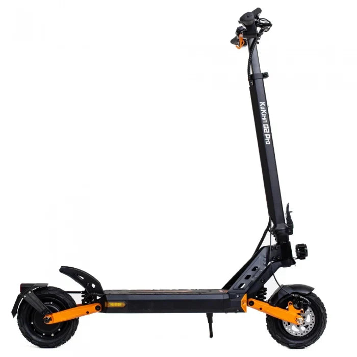 Hulajnoga elektryczna KuKirin G2 PRO Wersja Ulepszona 2024 - Silnik 600W 15.6Ah Opony 9 Cali 45km/h – Czarna Pomarańczowa