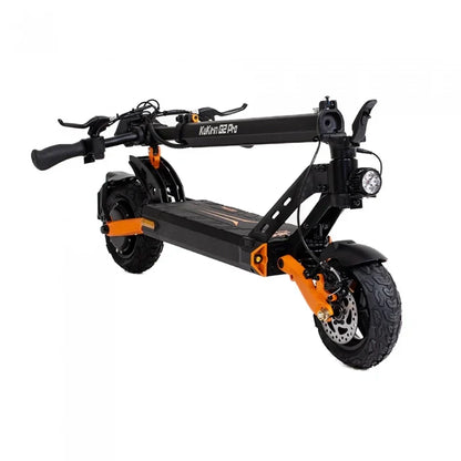 Hulajnoga elektryczna KuKirin G2 PRO Wersja Ulepszona 2024 - Silnik 600W 15.6Ah Opony 9 Cali 45km/h – Czarna Pomarańczowa