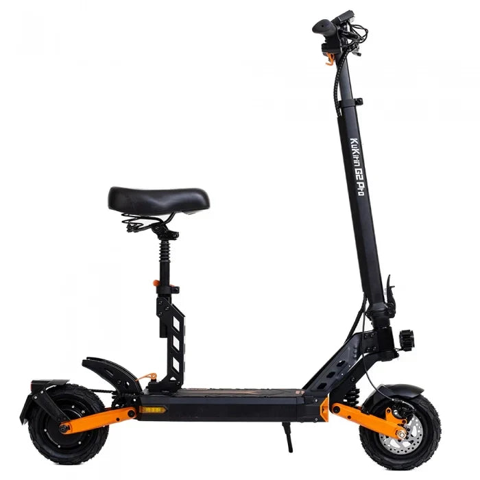 Hulajnoga elektryczna KuKirin G2 PRO Wersja Ulepszona 2024 - Silnik 600W 15.6Ah Opony 9 Cali 45km/h – Czarna Pomarańczowa
