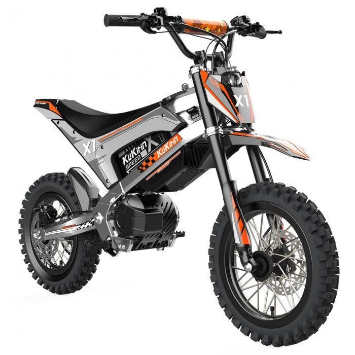 Motocykl elektryczny KuKirin X1, silnik o średniej mocy 1000 W, akumulator 48 V 20,8 Ah, opony terenowe 14/12 cali