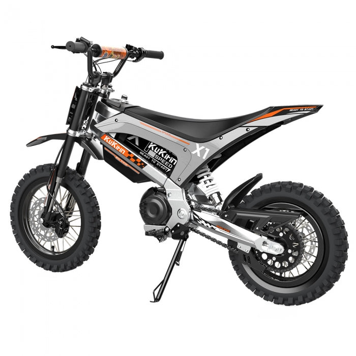 Motocykl elektryczny KuKirin X1, silnik o średniej mocy 1000 W, akumulator 48 V 20,8 Ah, opony terenowe 14/12 cali
