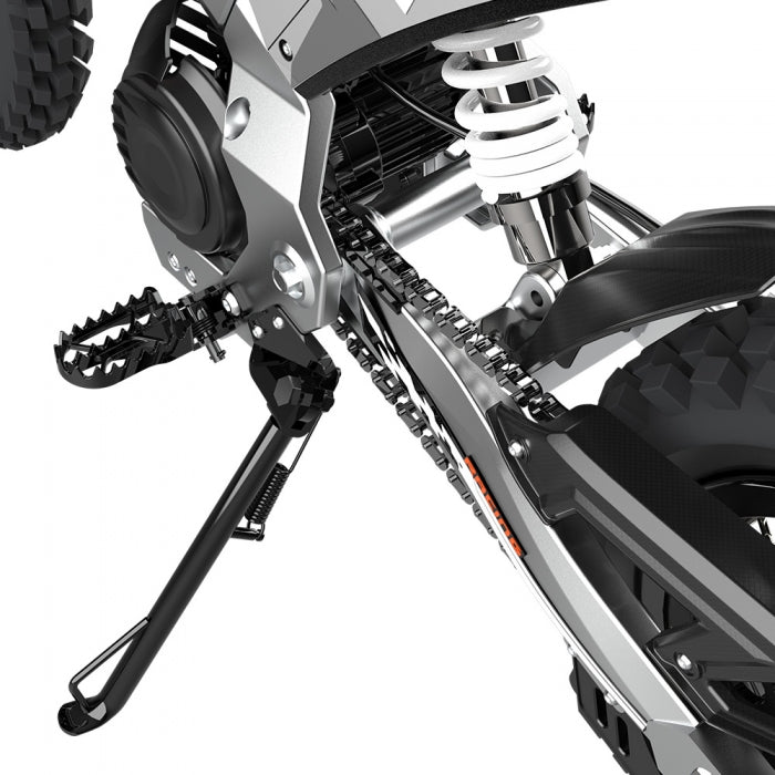 Motocykl elektryczny KuKirin X1, silnik o średniej mocy 1000 W, akumulator 48 V 20,8 Ah, opony terenowe 14/12 cali