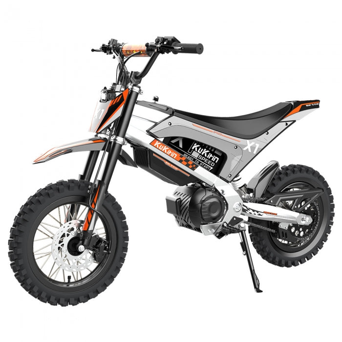 Motocykl elektryczny KuKirin X1, silnik o średniej mocy 1000 W, akumulator 48 V 20,8 Ah, opony terenowe 14/12 cali