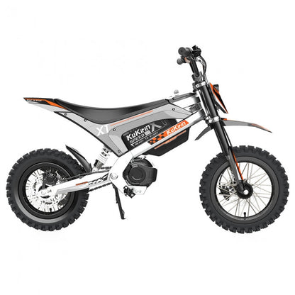 Motocykl elektryczny KuKirin X1, silnik o średniej mocy 1000 W, akumulator 48 V 20,8 Ah, opony terenowe 14/12 cali