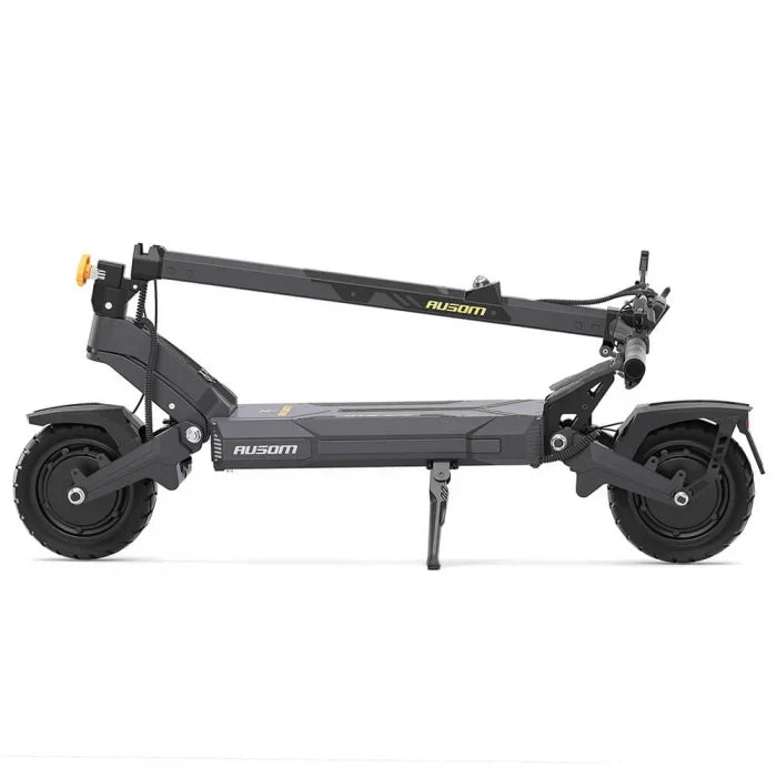 Składana hulajnoga elektryczna Ausom DT2 Pro, 2*1100W, 68km/h, bateria 52V 23,4Ah, wykorzystuje technologię podwozia lotniczego