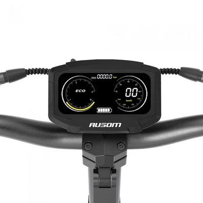 Składana hulajnoga elektryczna Ausom DT2 Pro, 2*1100W, 68km/h, bateria 52V 23,4Ah, wykorzystuje technologię podwozia lotniczego