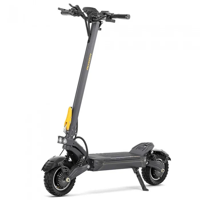 Składana hulajnoga elektryczna Ausom F1 Max, silnik 2*1400W, bateria 60V 20,8Ah, opony 10x3,0 cali, maks. prędkość 72 km/h