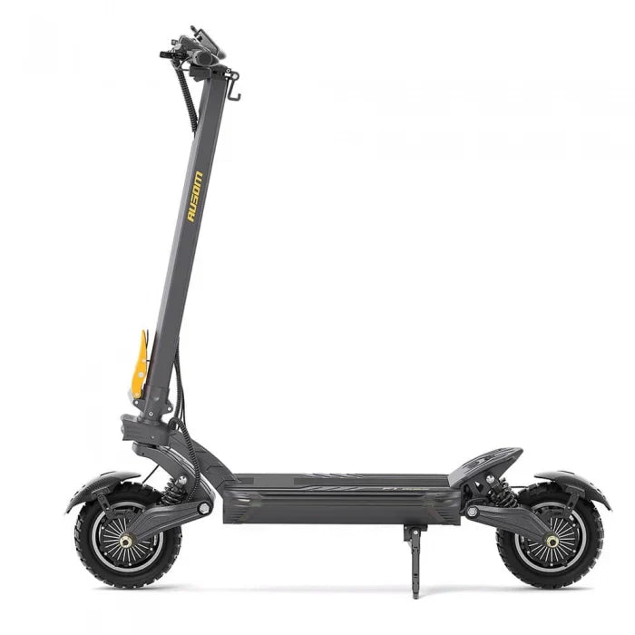 Składana hulajnoga elektryczna Ausom F1 Max, silnik 2*1400W, bateria 60V 20,8Ah, opony 10x3,0 cali, maks. prędkość 72 km/h