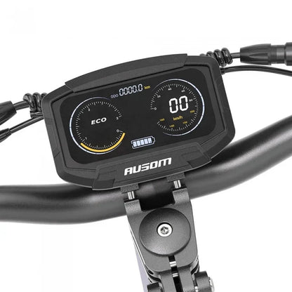 Składana hulajnoga elektryczna Ausom F1 Max, silnik 2*1400W, bateria 60V 20,8Ah, opony 10x3,0 cali, maks. prędkość 72 km/h