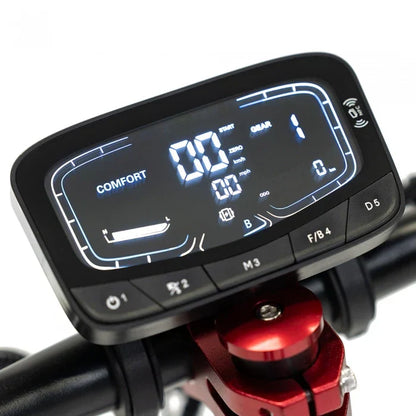 Składana hulajnoga elektryczna BOYUEDA Q7 Pro Max, silnik 1600 W*2, akumulator 52 V 28 Ah, 10-calowa opona