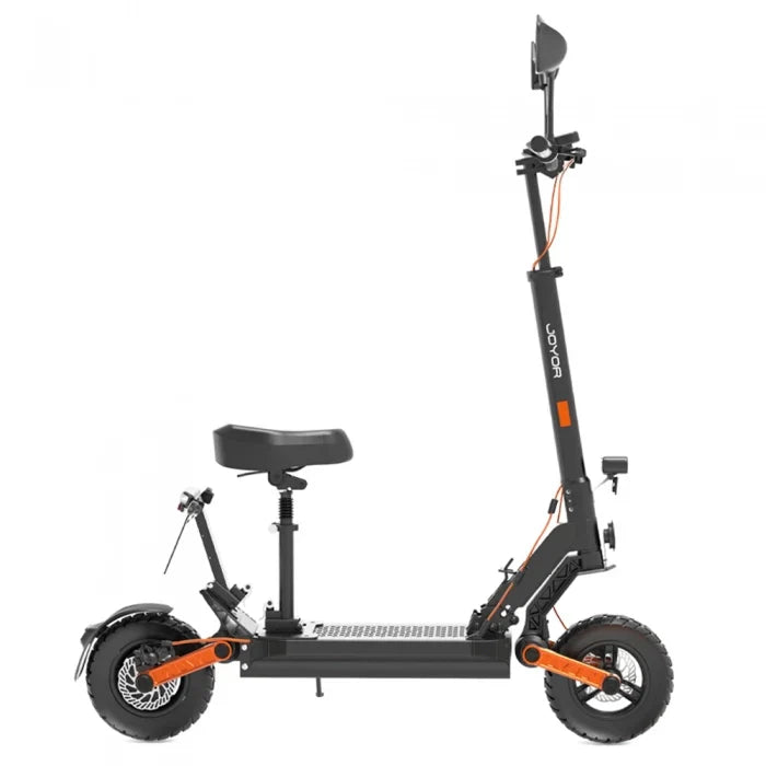 Składana hulajnoga elektryczna JOYOR S8E, silnik 800W, bateria 48V 26AH, opony 10-calowe, 45km/h, 80km, wyświetlacz NFC - Czarny