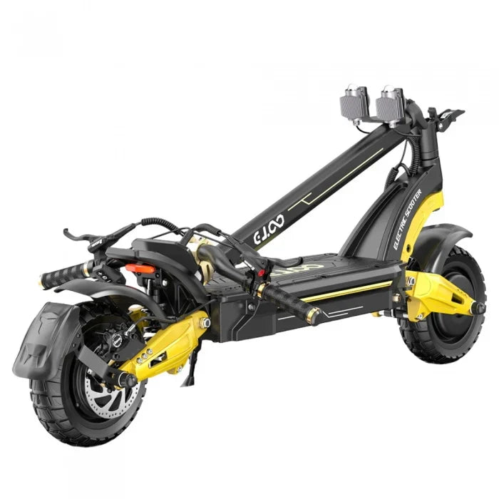 Składana hulajnoga elektryczna OOTD S30, silnik 1200W*2, bateria 52V 23,4Ah, opony 10 cali, maks. prędkość 65km/h, zasięg 60km