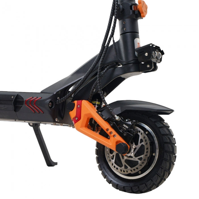 Terenowa Hulajnoga Elektryczna KuKirin G3 Pro, Potężne Silniki 1200W*2, 65km/h, Bateria 23,2Ah, czarny