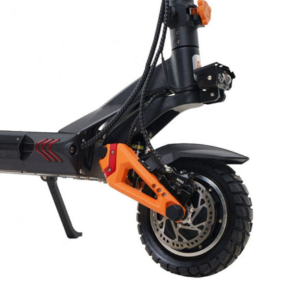 Terenowa Hulajnoga Elektryczna KuKirin G3 Pro, Potężne Silniki 1200W*2, 65km/h, Bateria 23,2Ah, czarny